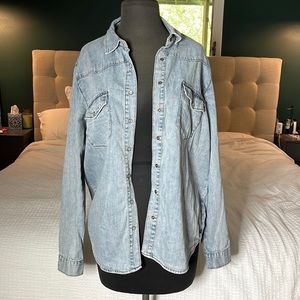 One Teaspoon Jean Pearl Snap